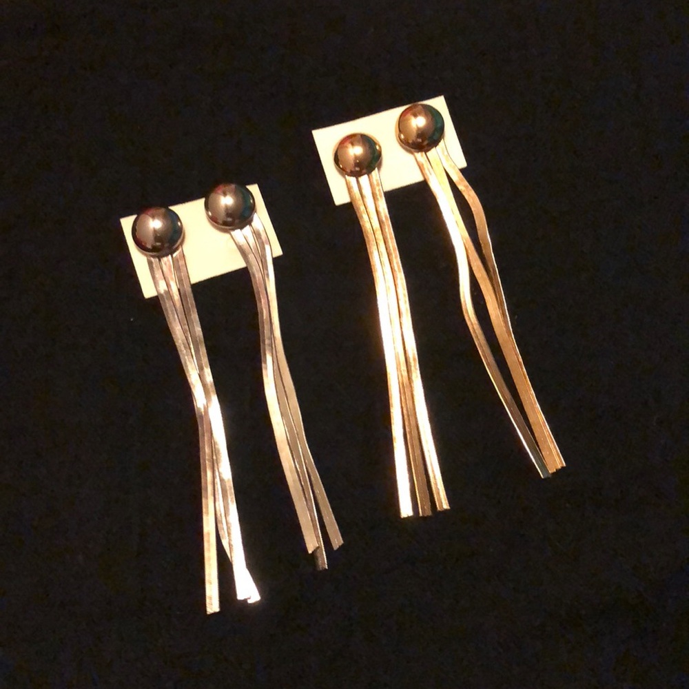 Gold & Silver Earings